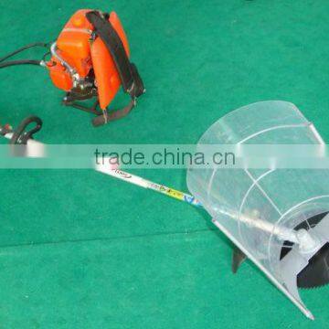 gasoline rice and wheat harvester machine