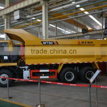 High quality 50ton Mining truck MT50 off-highway dumping truck with LGMG brand