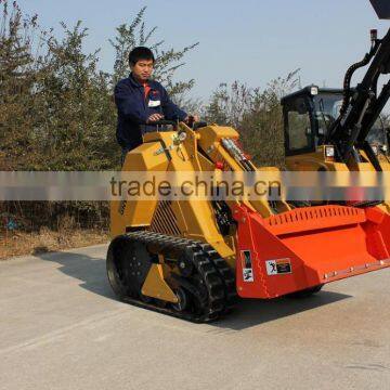 Hot Sale W720/W720T KOHLER Mini Skid Loader Gasoline 26hp photo-3