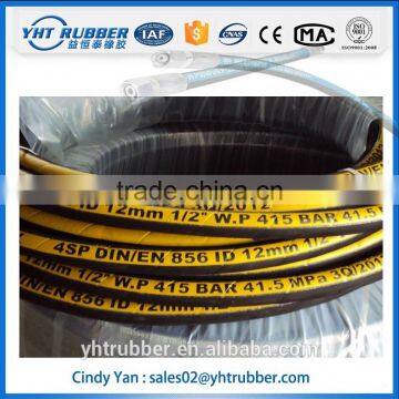 WIRE SPIRALED SAE100R9 HIGH PRESSURE HYDRAULIC RUBBER HOSE