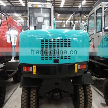 Agriculature Machinery LOW PRICE JINGONG JGM9075L Wheel Excavator photo-3