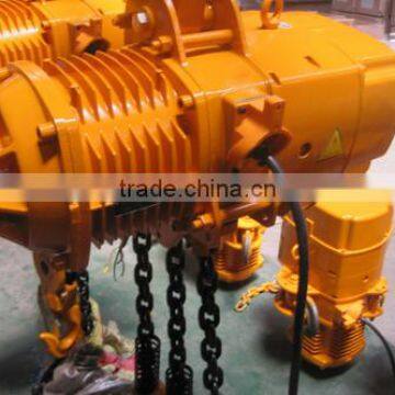 3t Slide High-speed Travelling 1600w Electric Chain Hoist photo-2