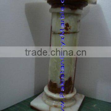 Wholesale Natural MULTI GREEN ONYX PEDESTALS COLLECTIONS photo-3