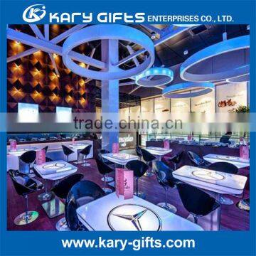 Modern Design Plastic Led Bar Furniture Height Adjustable Coffee Table photo-2