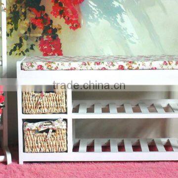 Wooden Chair Shoe Racks for Home photo-3