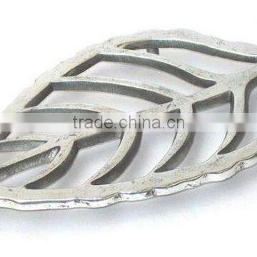 aluminum cast leaf shape trivets