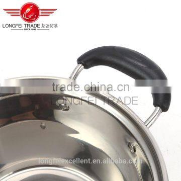 Insulation Handle High Quality Houseware Cheap Stainless Steel Cooking Pot Set/camping Pot photo-5