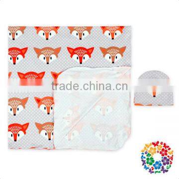 Infant And Toddler One Layer Summer Cheap Blanket Cartoon Pattern Muslin Baby Swaddle Blankets