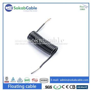 High elasticity Spiral Cable with Screen