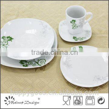 Porcelain Round Ceramic Dinnerware Sets 20pcs/30pcs photo-4