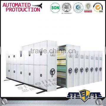 Office Furniture Type and Metal Material Steel Movable Aisle Storage Shelves photo-6