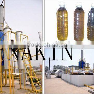 Black Engine Oil Distillation Plant, Oil Refinery Plant