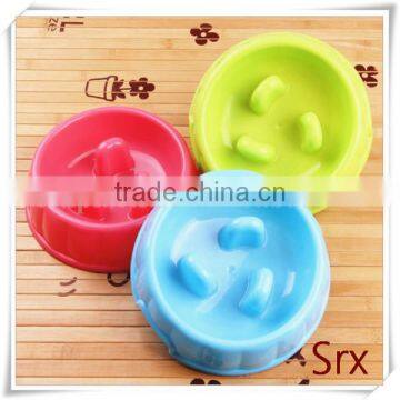 Manufacturer Unique Best Selling Cute Superior Environmental Friendly Dog Cat Pet Plastic Food Round Bowl Wholesale photo-3