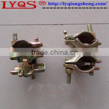 Forged steel scaffolding tube coupler swivel clamp for sale