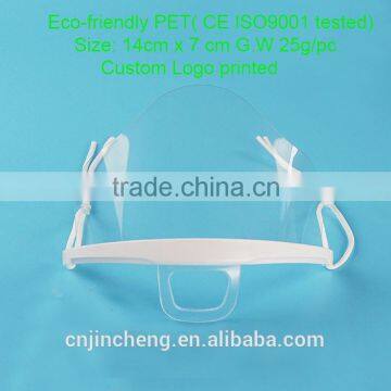 Catering Plastic Face Mask Over Nose Transparent Face Mask Widely Used for Food Service in Restaurant and Hotel photo-2