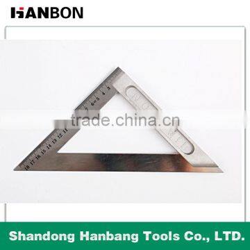 Professional set square with aluminum alloy base/TriangleRuler