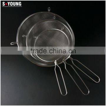 43016 Set of 3 Fine Mesh Stainless Steel Strainers photo-4