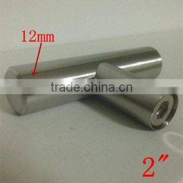 2" 12mm Solid Stainless Steel 201 T-Knob Drawn Pull 30020 photo-5