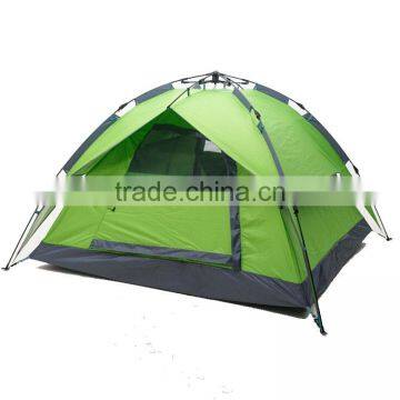 automatic style outdoor camping double layer 3-4 person family water proof tent