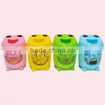 Plastic Home Mini Dustbin/Frog Shape Paper Towel Tube