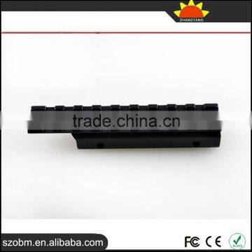 D0012 21mm Aluminum Alloy Tactical Flashlight Scope Mount Rail Weaver photo-4