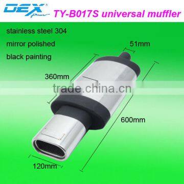 Racing car parts universal performance muffler tip