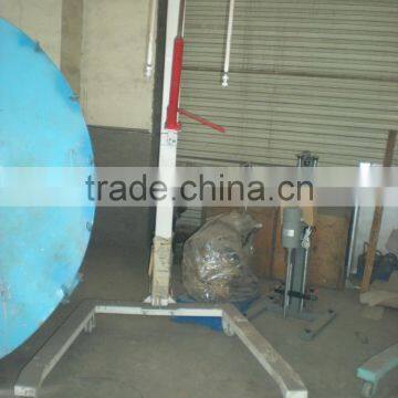 Mobile Rubber Cosmetic Vacuum Emulsifier Mixing Machine