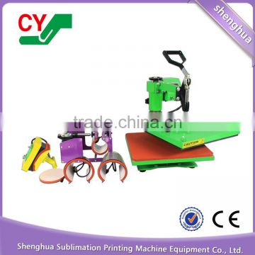 Multi-function heat transfer digital printing 8 in 1 combo heat press machine