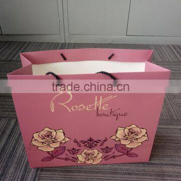 custom made craft Shopping paper bag