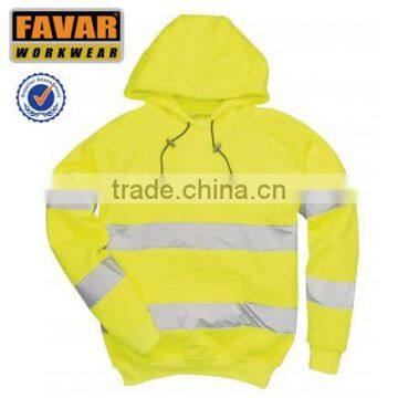 hoody hivis reflective tapes unisex sweater kids sweater sport sweater