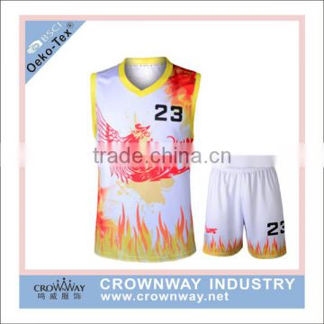 Customized top quality full sublimation soccer jersey with different number