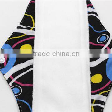 Lady Period Pads Sanitary Cloth Napkins Menstrual Pads Reusable Lady Anion photo-3