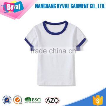 Customize Service Plain Blank Kids T-Shirt Wholesale With Custom Printing