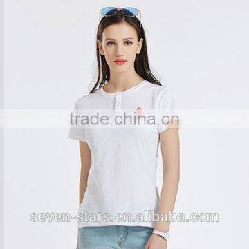 High Elasticity Fitness Clothing Blank T-shirt With Soft Fabric photo-5