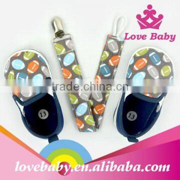 Footwear Chinese Walk Canvas Boy Soft Sole Baby Shoes Matching Infant Pacifier Clip photo-3