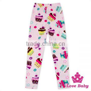 Wholesale cheap children colorful printed long pants for kid cuasual style baby clothing