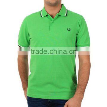 men's contrast collar polo shirt customered color