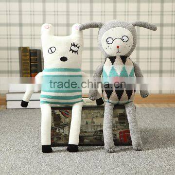 S64848A Baby Kids Dolls Handmade Knitted Toys Crochet Toys photo-2