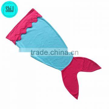 ShiJ "Amazon sellers supplier" China Manufacturer Mermaid Tail Blanket For Kids