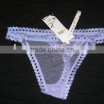 Ladies Hot String Lubunie Underwearstring Bikini Panties 0481#