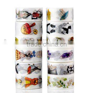 12 Patters Japan Washi Tape 2cm*10m Decorative Paper Tape photo-3