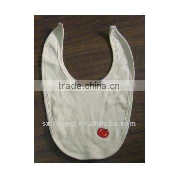 100% natural bamboo/cotton baby bib