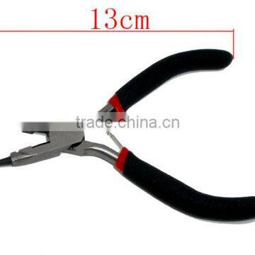 High Quality Stainless Steel Round Nose Black Grips Jewelry Making Plier photo-3