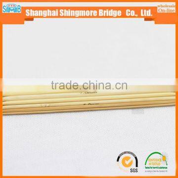 Needle Work Supplier Cheap Wholesale Good Quality 20cm Bamboo Double Point Needle Knitting in Low Price photo-3