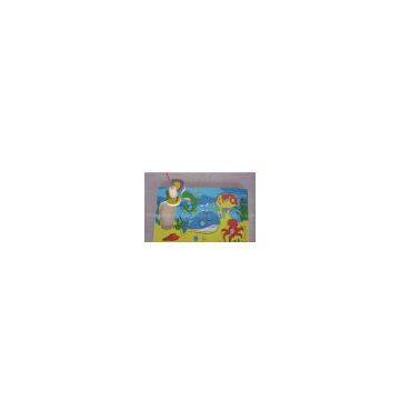 Lovely Fishing Magnetic Board Toys Toddler Wooden Puzzles for 2 Years Old Kid