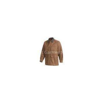 xa111 - 1jm mens Lightweight garment washed jacket in textured cotton jersey
