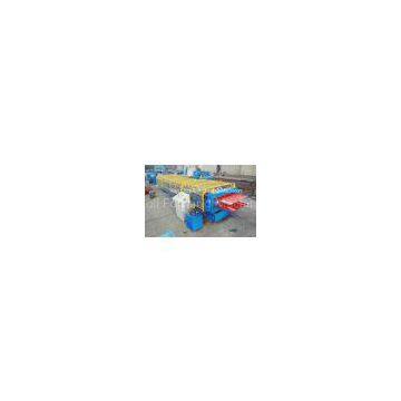 high grade 45# steel(plated chrome on surface) Color Steel Sheet Double Layer Roof Forming Machine