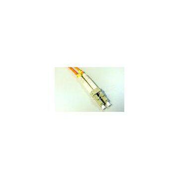 Zirconia LC Fiber Optic Cable Assemblies DX With Low Insertion Loss