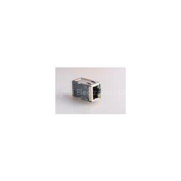 25.4MM  Single Port SMD RJ45 Module Jack With 10/100 Transformer And LED Patented Product