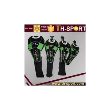 Crysta PU L Leather Golf Driver Head Cover
